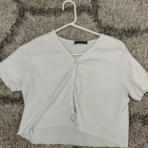 White BRANDY MELLVILE CROPPED